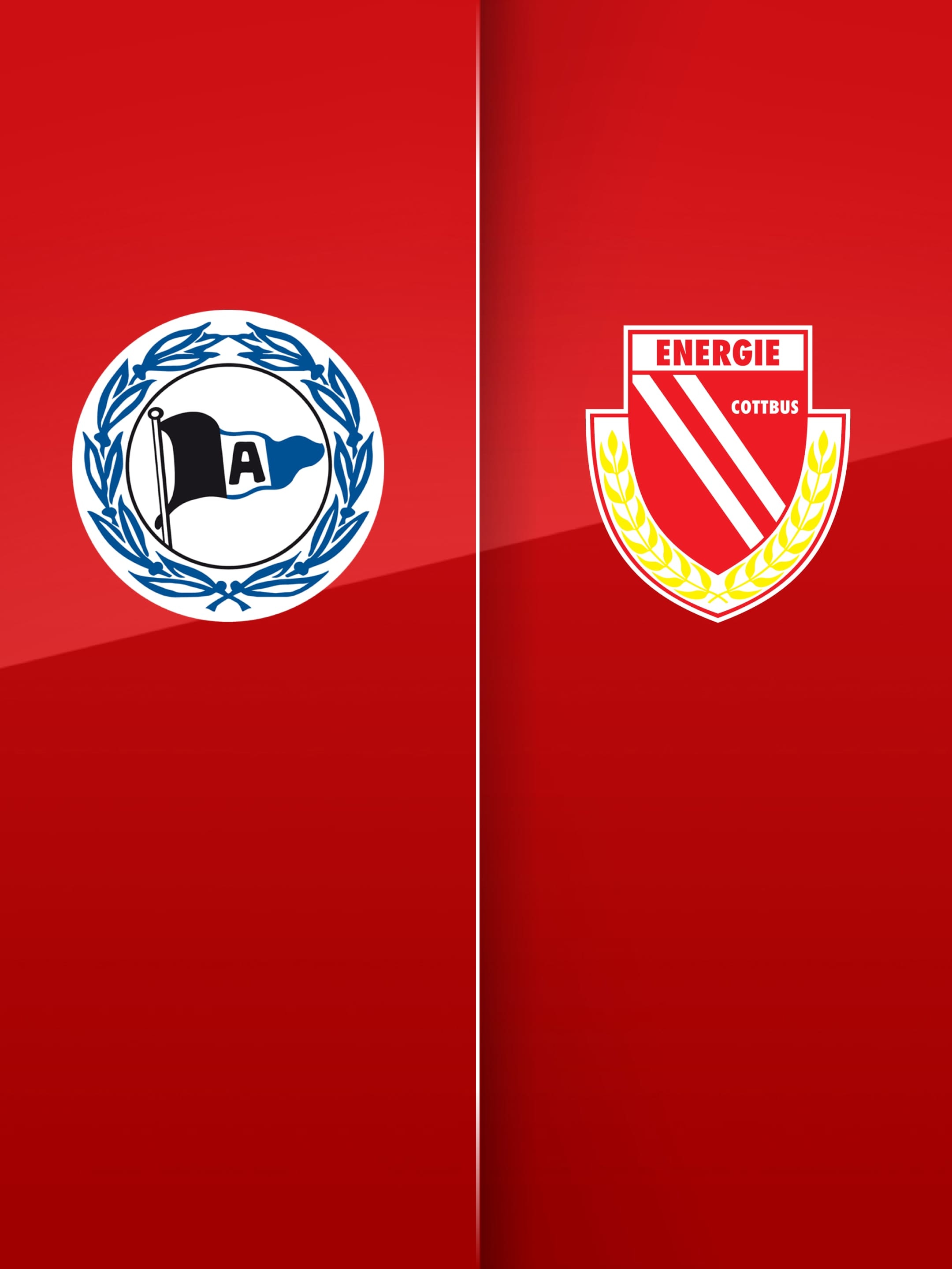 Logos von Arminia Bielefeld und Energie Cottbus